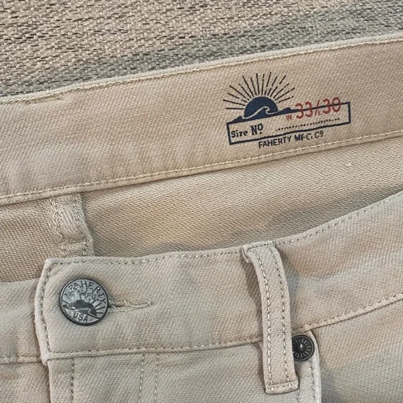 Faherty Men’s Five Pocket Pant